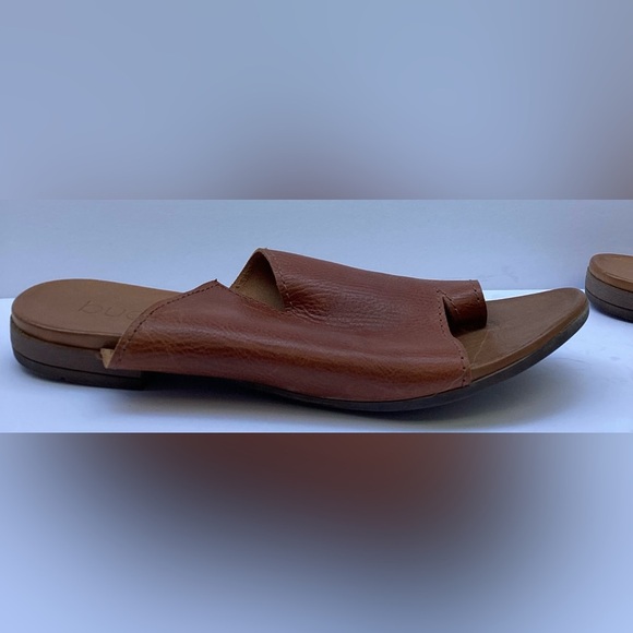Bueno brown leather slide sandals size 41 - Picture 5 of 7
